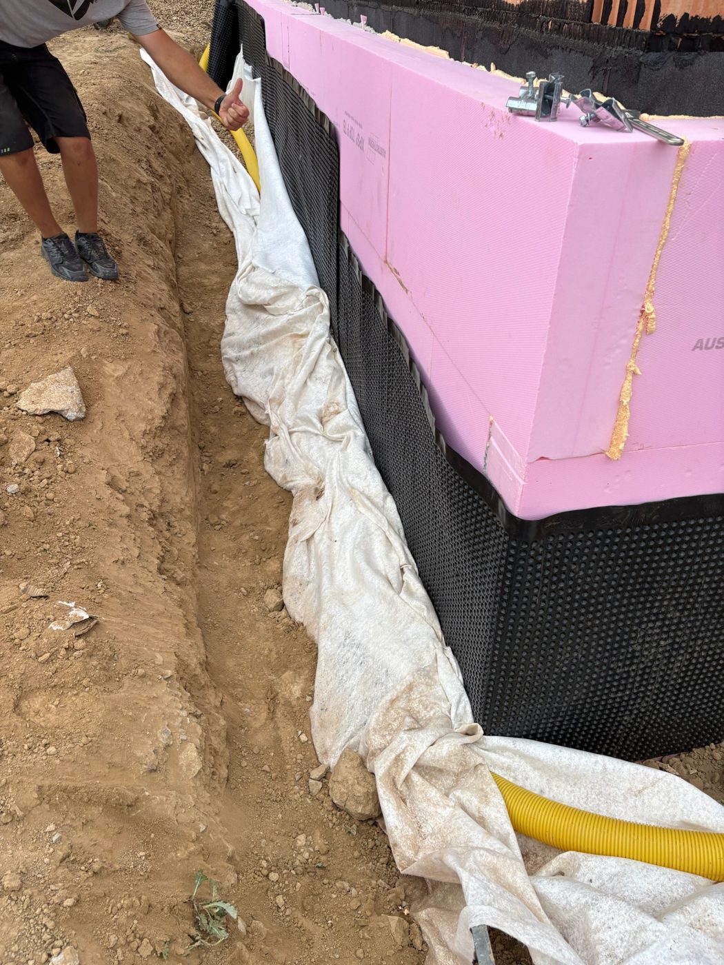 Hydroizolace a drenáž sklepa